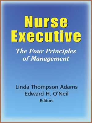 cover image of Nurse Executive